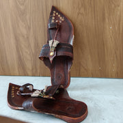 Sankeshwari Kolhapuri Chappal for Men | Traditional Kolhapuri Chappal for Wedding & Ethnic Wear – Mikudi