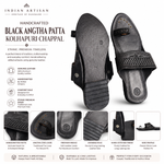 Load image into Gallery viewer, Single Angtha Patta Kolhapuri Chappal | Handmade Leather Kolhapuri for Men & Women