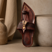 Sankeshwari Kolhapuri Chappal for Men | Traditional Kolhapuri Chappal for Wedding & Ethnic Wear – Mikudi