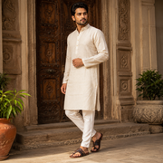 Naral Pan Kolhapuri Chappal for Men | Original Handmade Genuine Leather Sandals by Mikudi