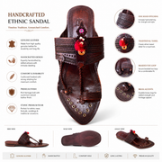 Classic Handmade Toe Ring Kolhapuri Sandals